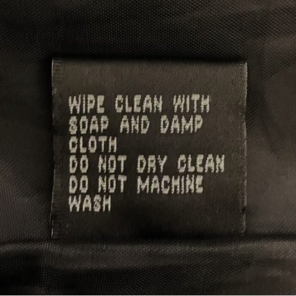 Marcelle Renee Classic Black Faux Leather Trench Coat Belted Jacket Medium M - Picture 11 of 14